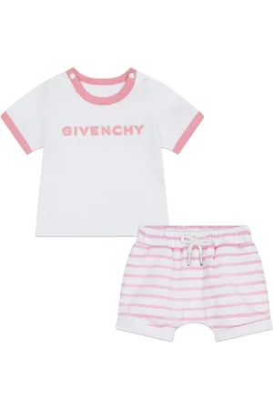 Givenchy Logo-print cotton shorts set