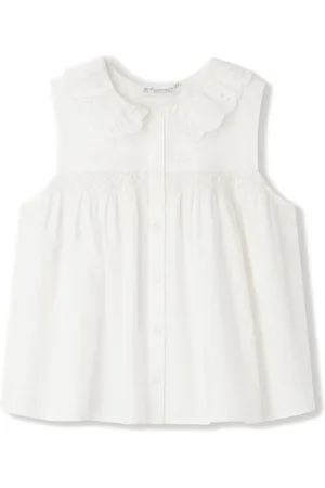 BONPOINT Faye sleeveless cotton blouse