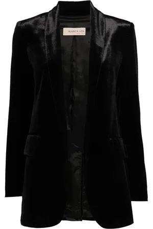 BLANCA Guarana velvet blazer