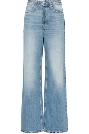Frame The 1978 high-rise straight-leg jeans