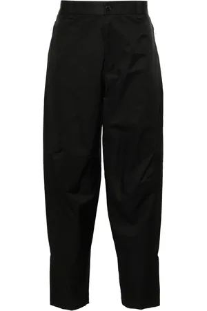 Lanvin Tapered-cut biker trousers