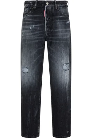 Dsquared2 Ripped straight-leg jeans