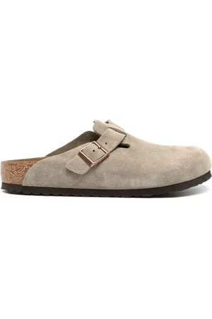 Birkenstock Boston suede slippers