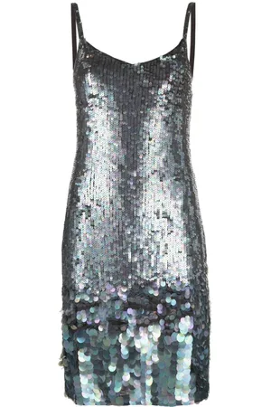 P.A.R.O.S.H. Gigi sequinned slip dress