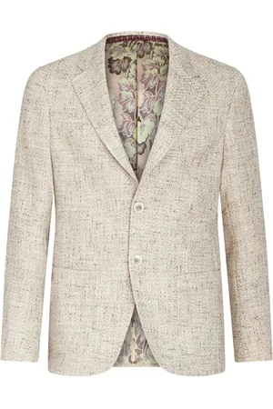 Etro Single-breasted boucl?? blazer