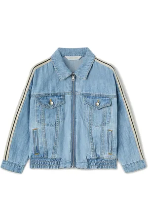 Palm Angels Logo-print denim jacket