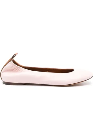 Lanvin Slip-on leather ballerina shoes