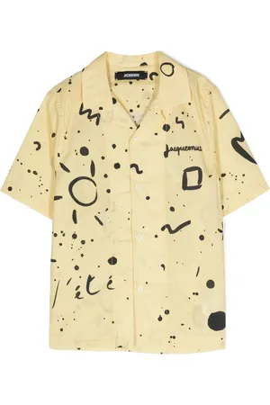 Jacquemus Le Jean patterned cotton shirt