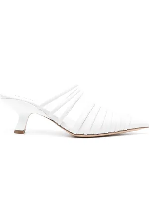 vic matiè 65mm leather mules