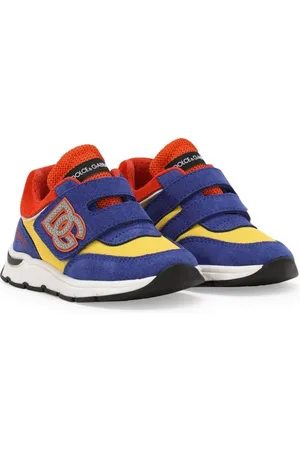 Dolce & Gabbana DG-appliqué touch-strap sneakers