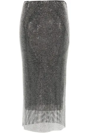 Serafini Rhinestone-embellished skirt