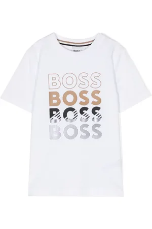HUGO BOSS Logo-print jersey T-shirt