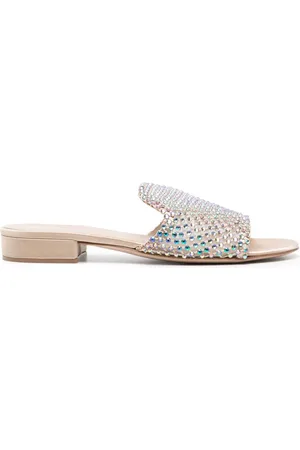 LE SILLA Gilda crystal-embellished sandals
