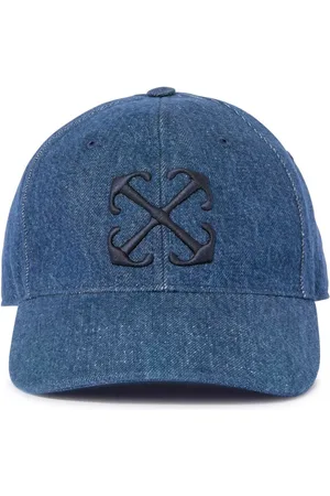 OFF-WHITE Arrows-motif denim baseball cap
