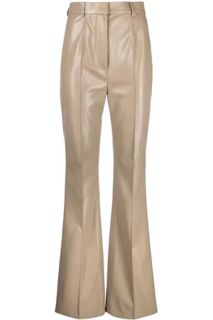 Nanushka Leena high-waist straight-leg trousers