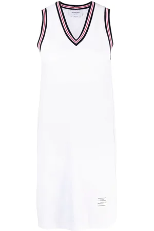 Thom Browne V-neck sleeveless dress