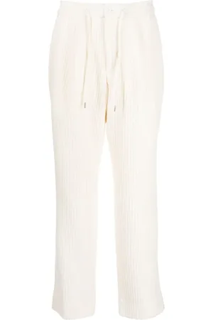 MAN ON THE BOON. Corduroy straight-leg trousers