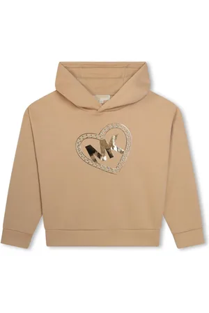 Michael Kors Heart logo-lettering hoodie
