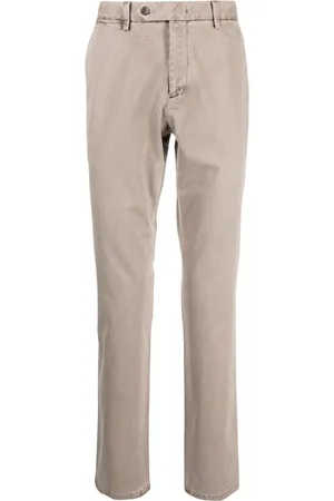 MAN ON THE BOON. Garment-dyed cotton-blend trousers