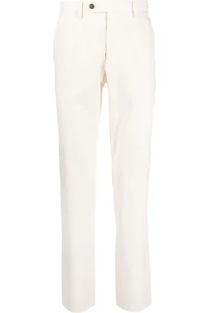 MAN ON THE BOON. Garment-dyed cotton-blend trousers
