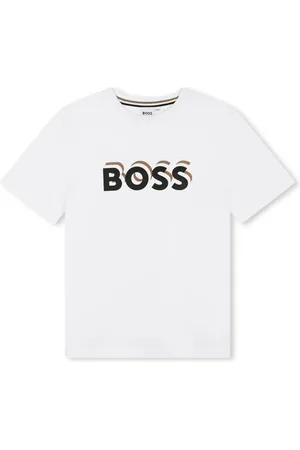 HUGO BOSS Logo-print cotton T-shirt
