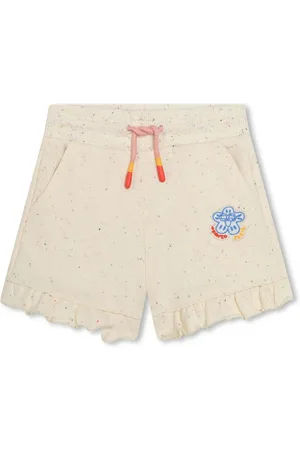 Kenzo Logo-appliqu?? cotton shorts