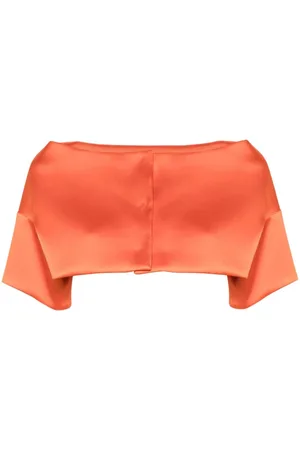 P.A.R.O.S.H. Drop-shoulder cropped jacket