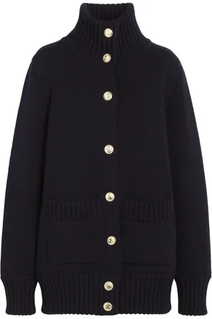 Barrie Buttoned cashmere-blend cardigan