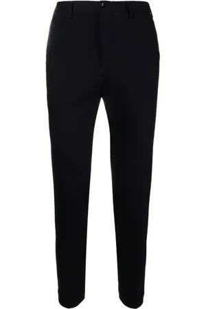 Incotex Cotton-blend tapered trousers