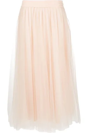 Fabiana Filippi Flared tulle midi skirt