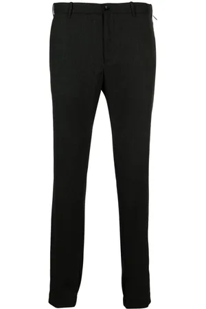Incotex Low-rise straight-leg trousers