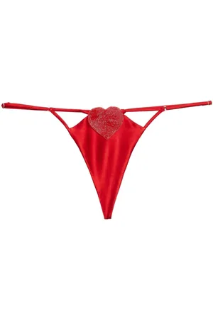 Fleur Du Mal James Cheeky lace-trim Thong - Farfetch