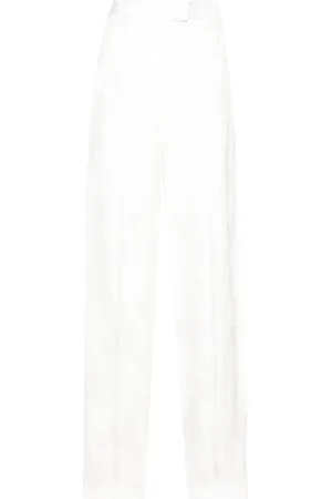 The Attico Logo-jacquard trousers