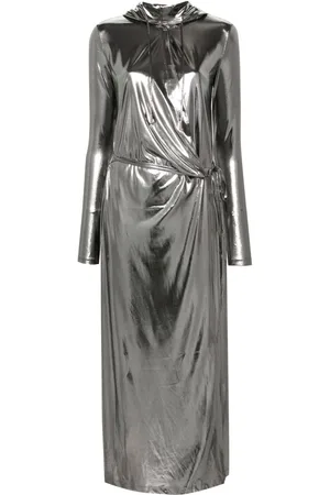 Diesel D-Fanzy hooded wrap dress