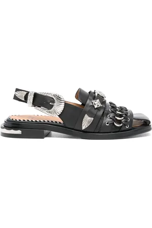 TOGA PULLA Embellished leather sandals