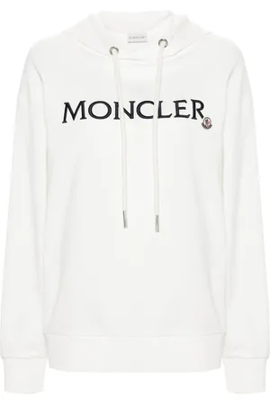 Moncler Logo-embroidered cotton hoodie