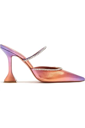 Amina Muaddi Gilda 95mm gradient-effect mules