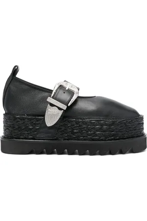 TOGA PULLA 70mm platform heel ballerina shoes
