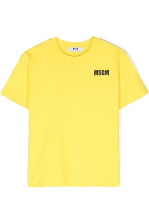 Msgm Logo-print cotton T-shirt