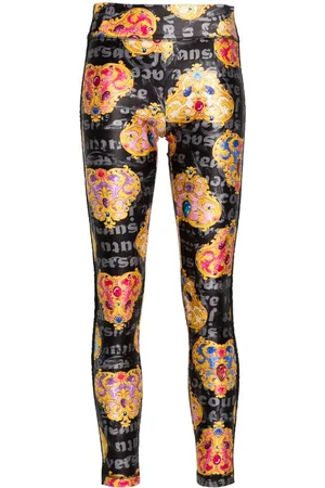 Black Patterned leggings Versace - citizens of humanity harrison tapered  trousers item - GenesinlifeShops IC