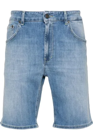Dondup Logo-plaque denim shorts