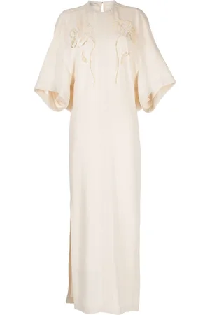 Stella McCartney Broderie-anglaise cotton midi dress