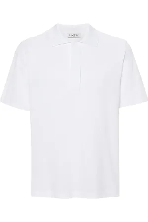 Lanvin Short-sleeve cotton polo shirt