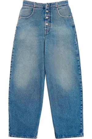 Maison Margiela Wide-leg cotton jeans
