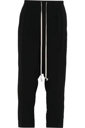 Rick Owens Crepe cropped trousers