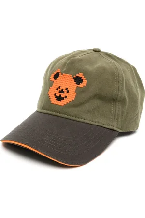 MOSTLY HEARD RARELY SEEN Pumpkin Bear twill baseball cap