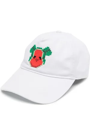 MOSTLY HEARD RARELY SEEN Watermelon Bear twill baseball cap