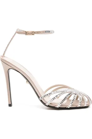 Alevì Penelope 110mm satin sandals