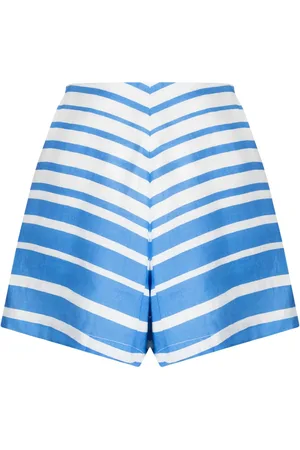 Bambah Sicily striped linen shorts