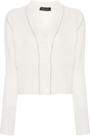 Fabiana Filippi Bead-embellished cashmere cardigan